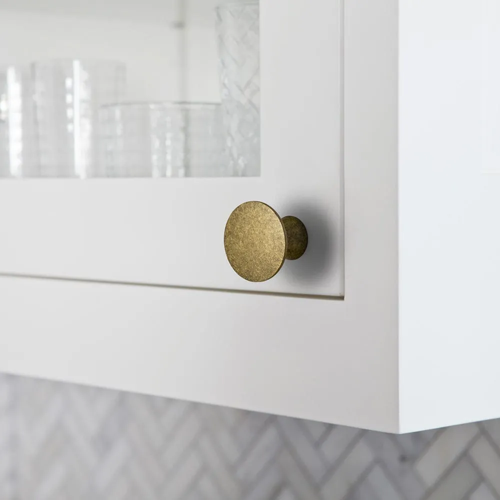 Zinc Alloy Cabinet Knob Single Hole Solid Cabinet Hardware for Bedroom