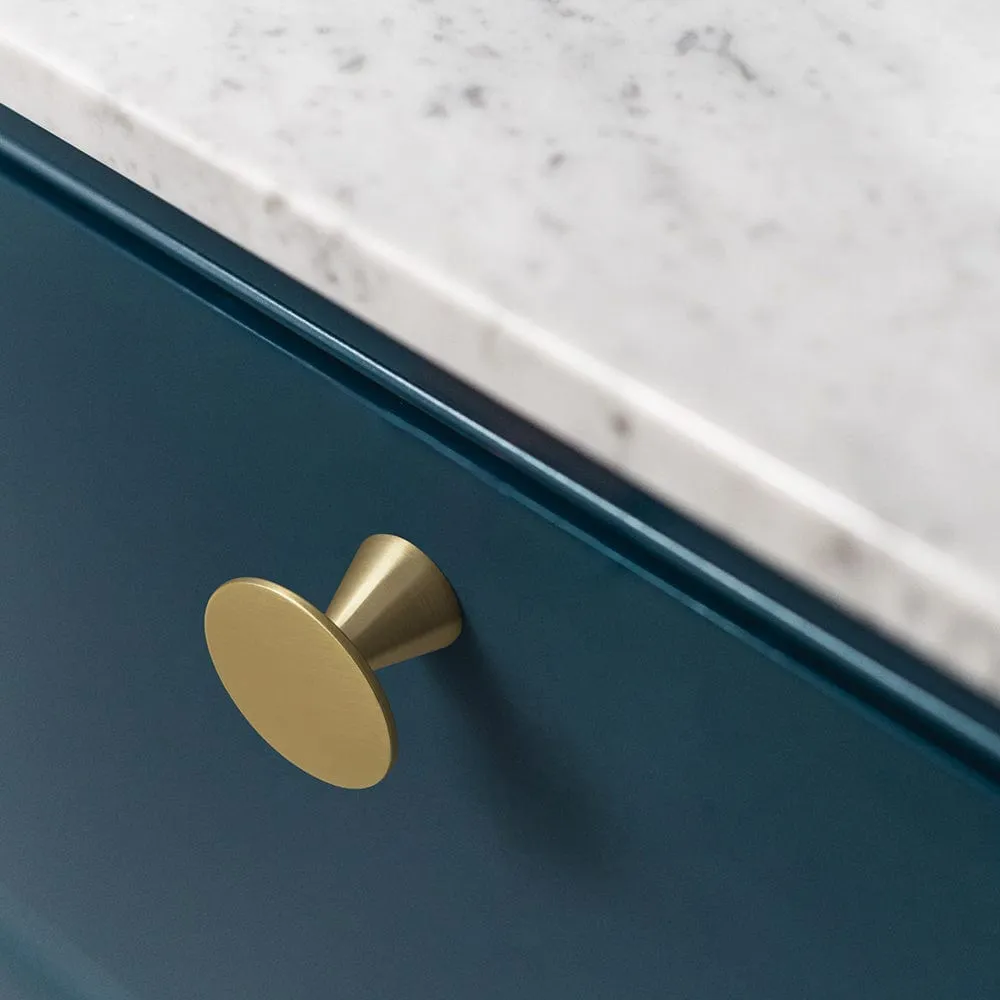 Zinc Alloy Cabinet Knob Single Hole Solid Cabinet Hardware for Bedroom