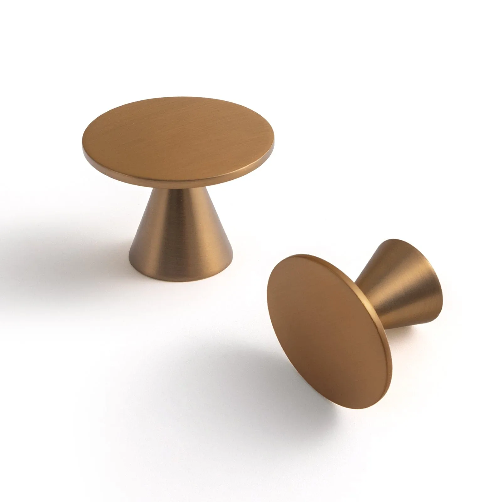 Zinc Alloy Cabinet Knob Single Hole Solid Cabinet Hardware for Bedroom