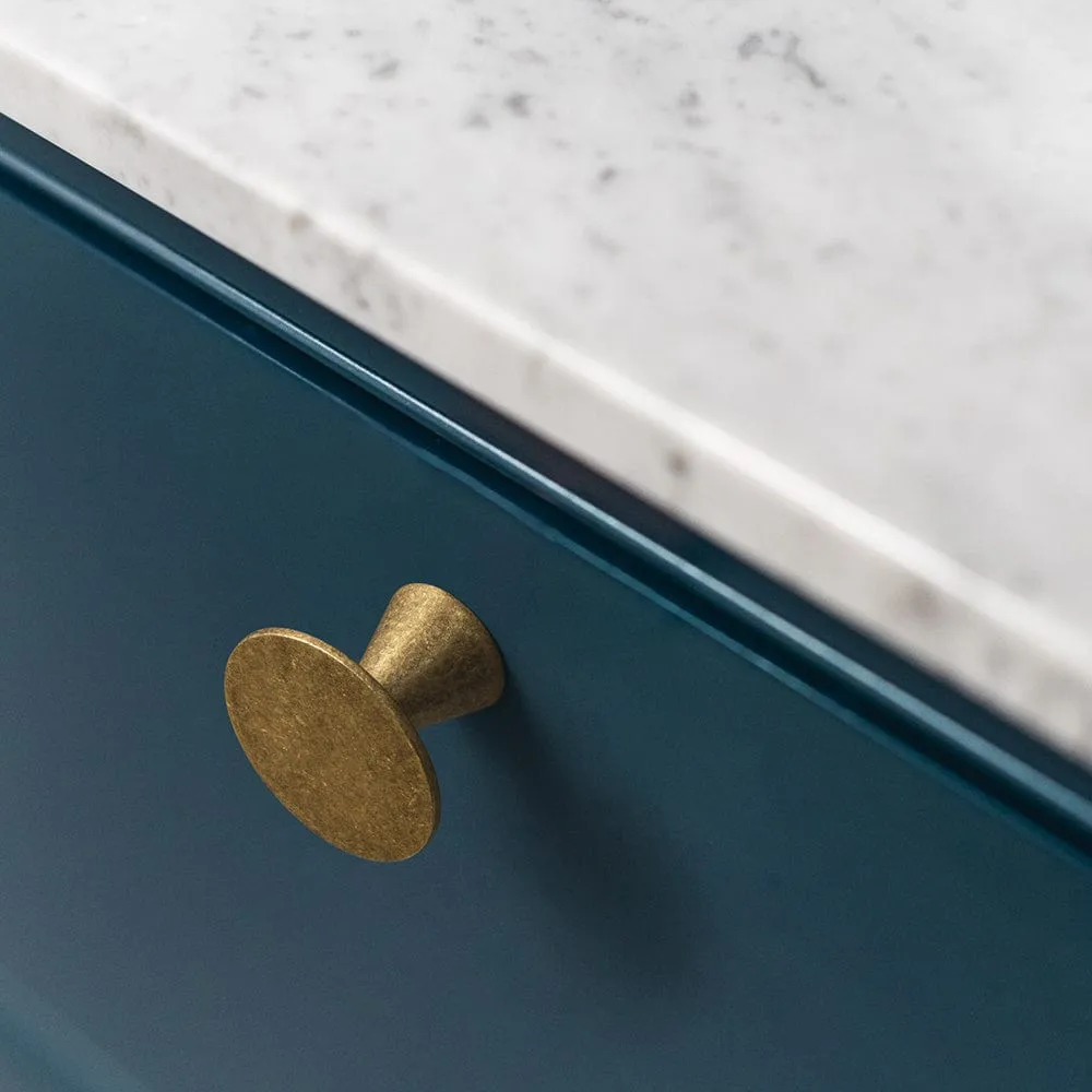 Zinc Alloy Cabinet Knob Single Hole Solid Cabinet Hardware for Bedroom